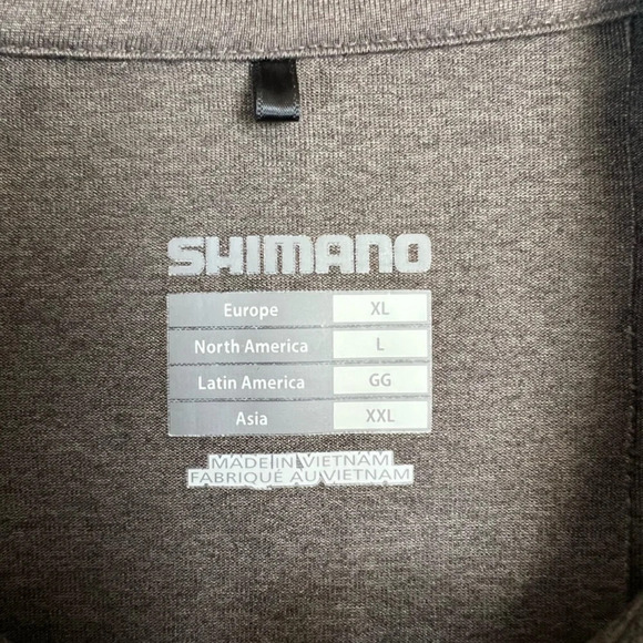 Shimano Womens Cycling Jersey Gray Brown Bike Shirt Short Sleeve 1/4 Zip Size XL - Picture 2 of 10